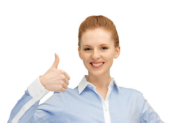 Image showing thumbs up