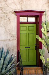 Image showing Tucson house door