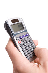 Image showing calculator 777