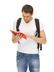 Image showing travelling student