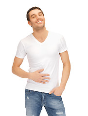Image showing full man in white shirt