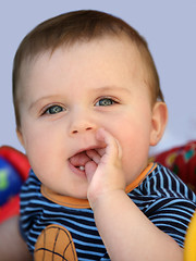 Image showing Happy baby