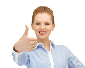 Image showing thumbs up