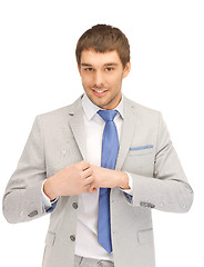 Image showing happy businessman