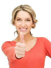 Image showing thumbs up