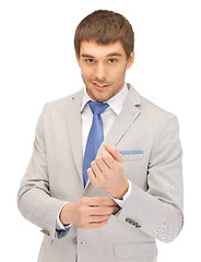 Image showing happy businessman