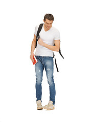 Image showing travelling student