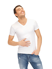 Image showing full man in white shirt