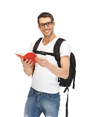 Image showing travelling student