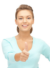 Image showing thumbs up