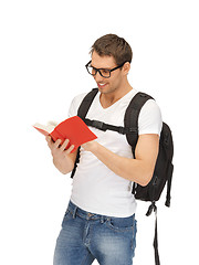 Image showing travelling student