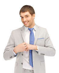 Image showing happy businessman