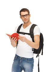 Image showing travelling student