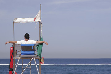 Image showing Lifeguard on Duty