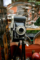 Image showing Antique camera