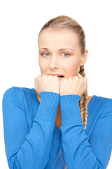 Image showing unhappy woman