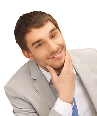 Image showing happy businessman