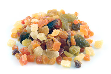 Image showing Dried Summer Fruits shallow DOF