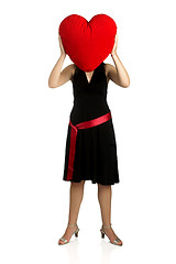 Image showing Heart Woman