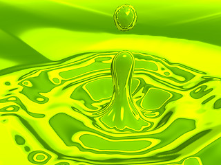 Image showing Liquid drop.