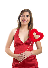 Image showing Valentine woman