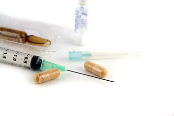 Image showing Syringe and Needles 1