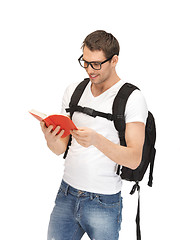 Image showing travelling student