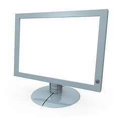 Image showing Computer monitor with blank screen