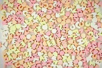 Image showing Candy Letters 2