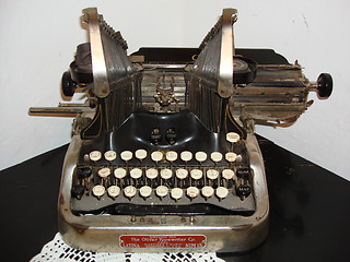 Image showing Antique typewriter