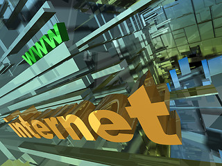 Image showing Internet Design