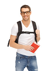 Image showing travelling student