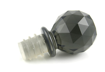Image showing Black Bottle Stopper