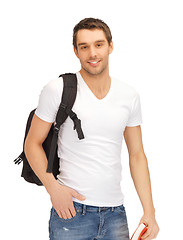 Image showing travelling student