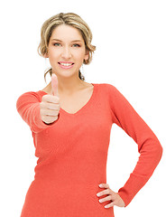Image showing thumbs up