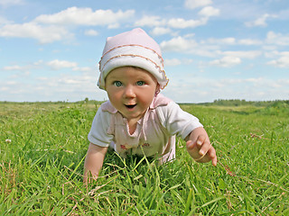 Image showing happy baby