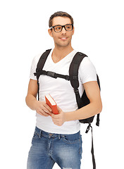 Image showing travelling student