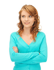 Image showing happy teenage girl