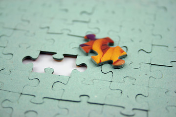 Image showing Jigsaw - Color Bit (Shallow DOF)