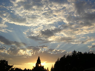 Image showing Skagit Sunset