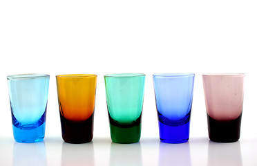 Image showing Empty Drinking Glasses