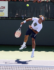 Image showing Roger Federer at Pacific Life Open