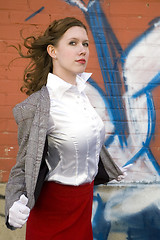 Image showing Classic 50's Girl