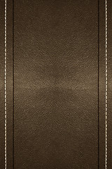 Image showing Stitched Leather