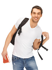 Image showing travelling student