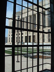 Image showing Courthouse through Glass
