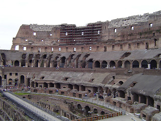 Image showing Inside the Colosseum - Rome