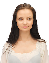 Image showing beautiful woman in casual clothes