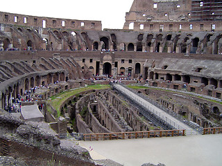 Image showing Inside the Colosseum - Rome