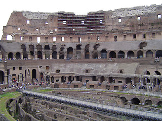 Image showing Inside the Colosseum - Rome